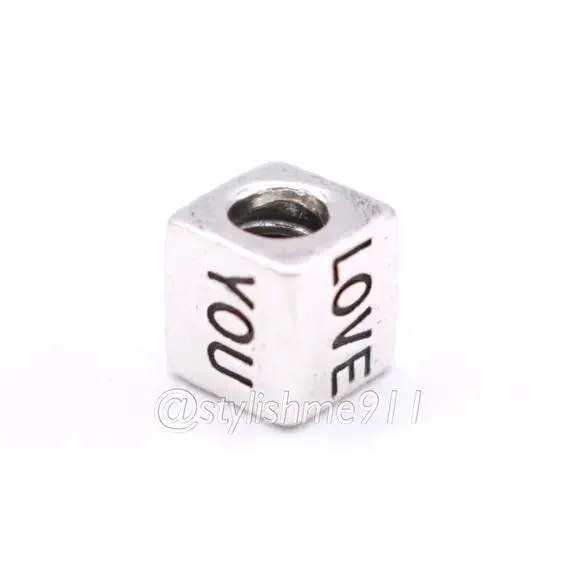 Authentic PANDORA I Love You Charm with 14K Gold - 790200